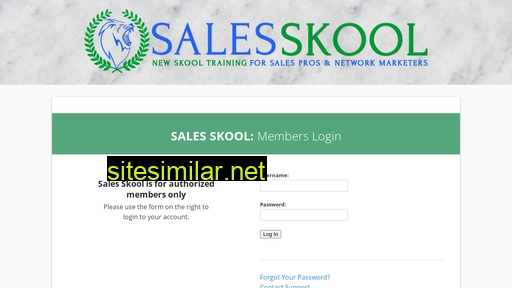 salesskool.com alternative sites