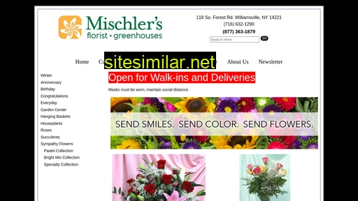sales.mischlersflorist.com alternative sites
