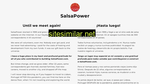 salsapower.com alternative sites