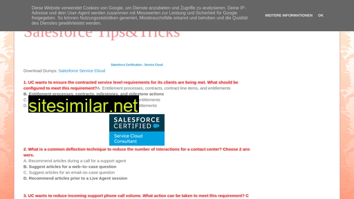 salesforceallinone.blogspot.com alternative sites