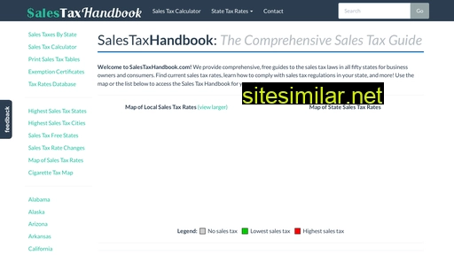 salestaxhandbook.com alternative sites