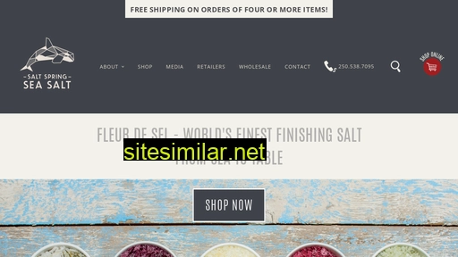 saltspringseasalt.com alternative sites