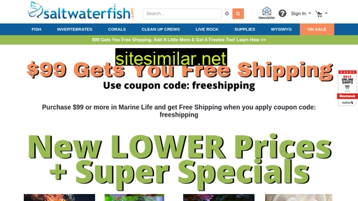 saltwaterfish.com alternative sites