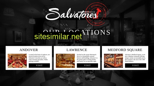 salvatoresrestaurants.com alternative sites