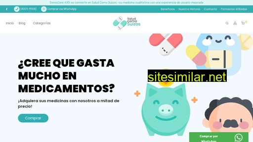 saludcomosuizos.com alternative sites