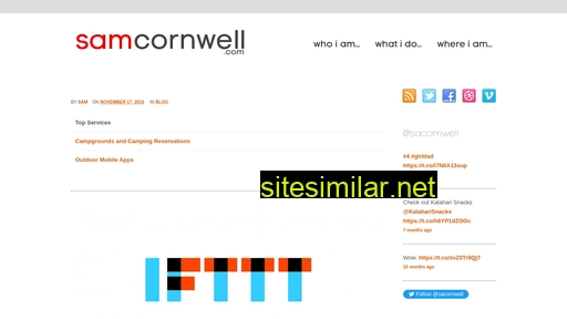 samcornwell.com alternative sites