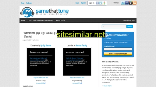 samethattune.com alternative sites