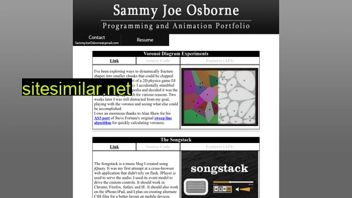 sammyjoeosborne.com alternative sites
