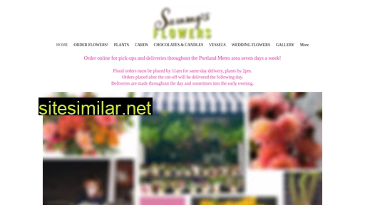 Sammysflowers similar sites
