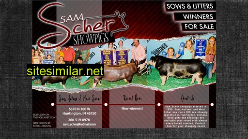 samschershowpigs.com alternative sites