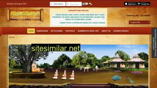 samskaaram.com alternative sites