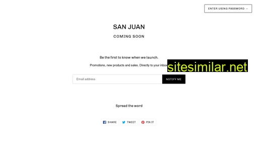san1juan.com alternative sites