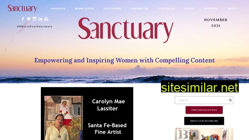 Sanctuary-magazine similar sites
