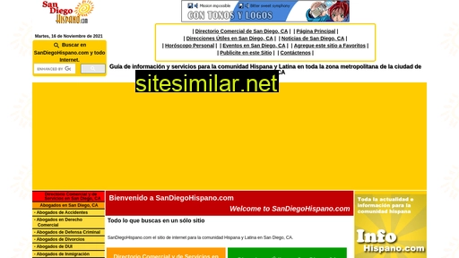 sandiegohispano.com alternative sites