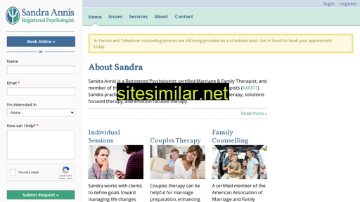 sandraannis.com alternative sites