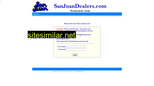 sanjuandealers.com alternative sites