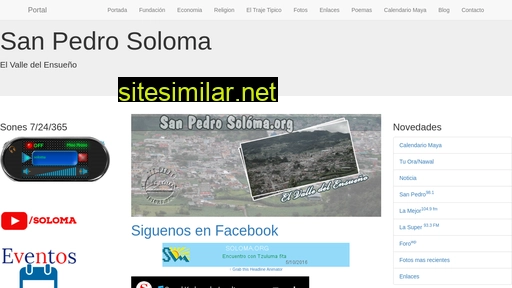 sanpedrosoloma.com alternative sites