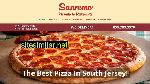 sanremorestaurantpizza.com alternative sites