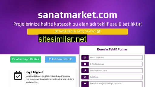 sanatmarket.com alternative sites