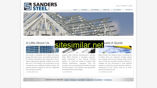 sanderssteel.com alternative sites