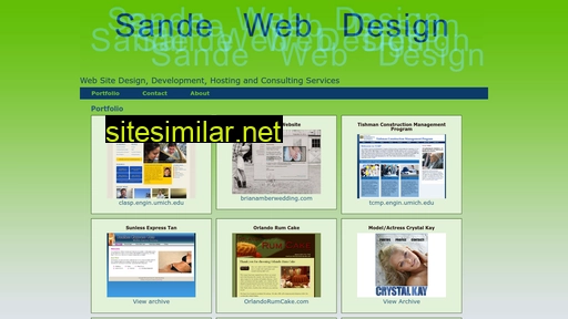sandewebdesign.com alternative sites
