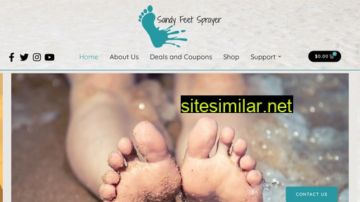 sandyfeetsprayer.com alternative sites
