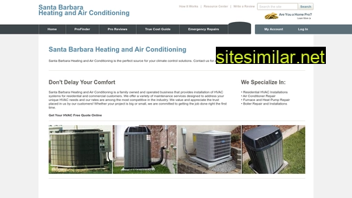 santa-barbara-heating-and-air-conditioning.com alternative sites