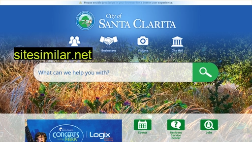santa-clarita.com alternative sites