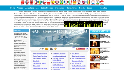santos-catolicos.com alternative sites