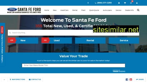 santa-fe-ford.com alternative sites