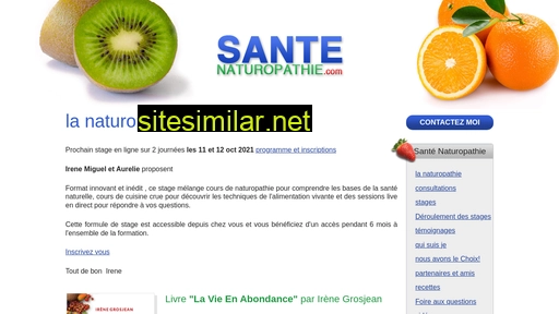 santenaturopathie.com alternative sites