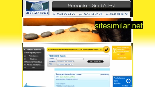 sante-est.com alternative sites