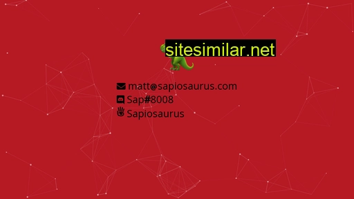 Sapiosaurus similar sites