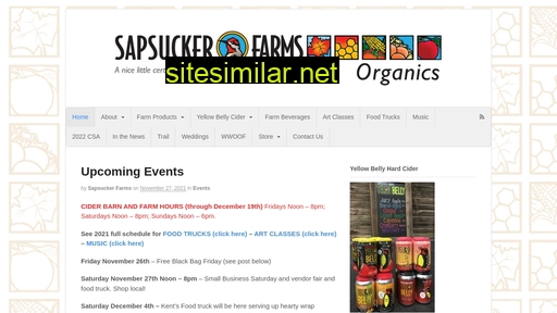 sapsuckerfarms.com alternative sites
