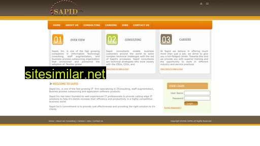 sapidinc.com alternative sites