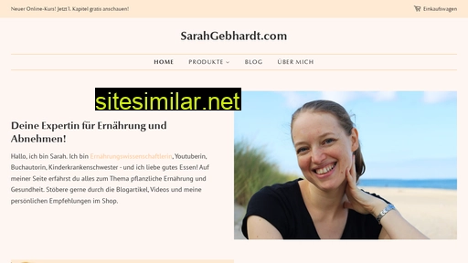 Sarahgebhardt similar sites
