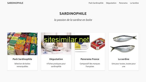 sardinophile.com alternative sites
