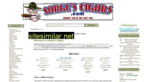 sargescigars.com alternative sites