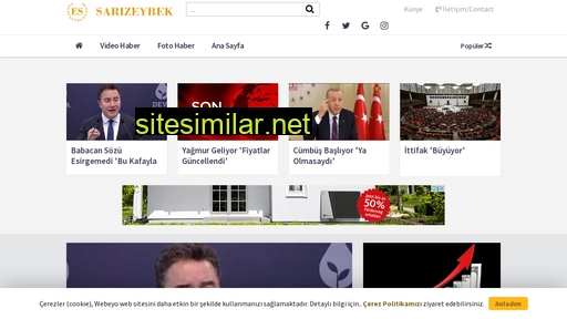 sarizeybekhaber.com alternative sites