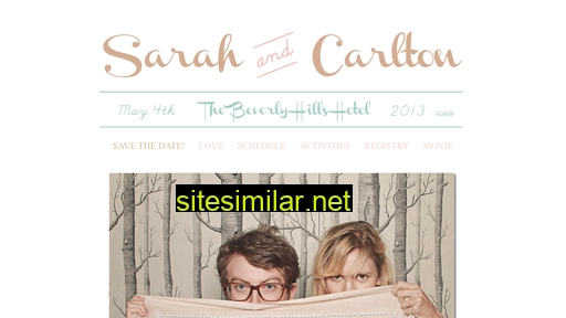 sarahandcarlton.com alternative sites
