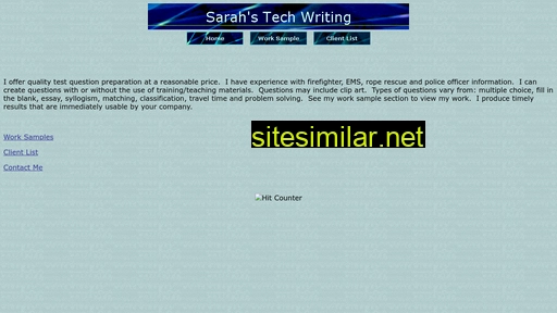 sarahstechwriting.com alternative sites