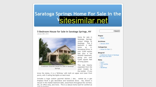 saratogamansions.com alternative sites