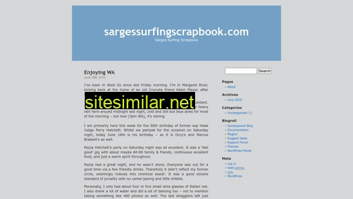 sargessurfingscrapbook.com alternative sites
