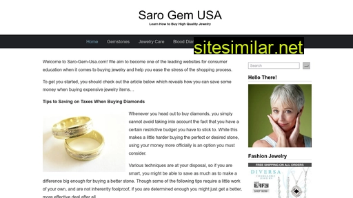 saro-gem-usa.com alternative sites