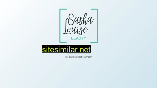 sashalouisebeauty.com alternative sites