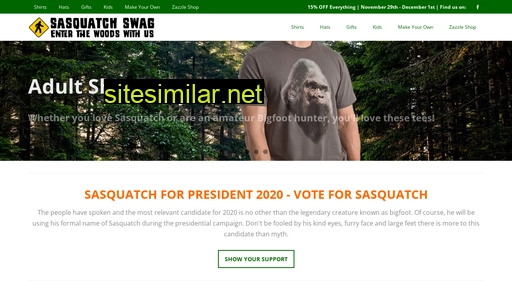 sasquatchswag.com alternative sites