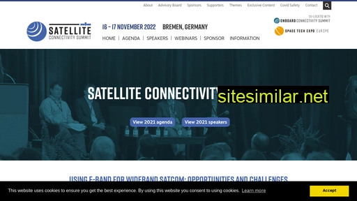 satelliteconnectivitysummit.com alternative sites