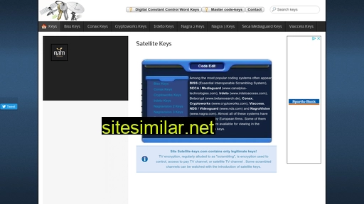 satellite-keys.com alternative sites
