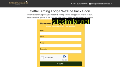 sattalbirdinglodge.com alternative sites