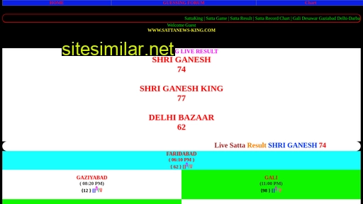 Sattanews-king similar sites